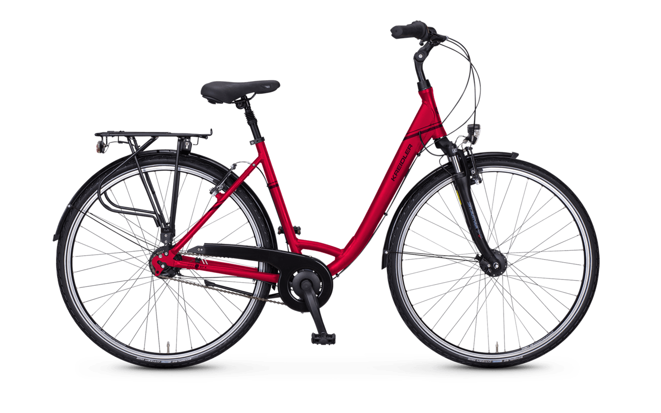 Kreidler gradski bicikl RT4 crvene boje