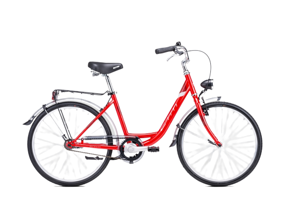 CTM Sandra Gradski bicikl Crvene boje