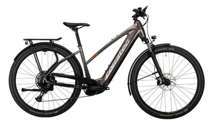 Elektirčni bicikl Corratec Epower MTC Elite 12s SE 3.0 sport bicikl sa Bosch motorom i baterijom smeđe boje