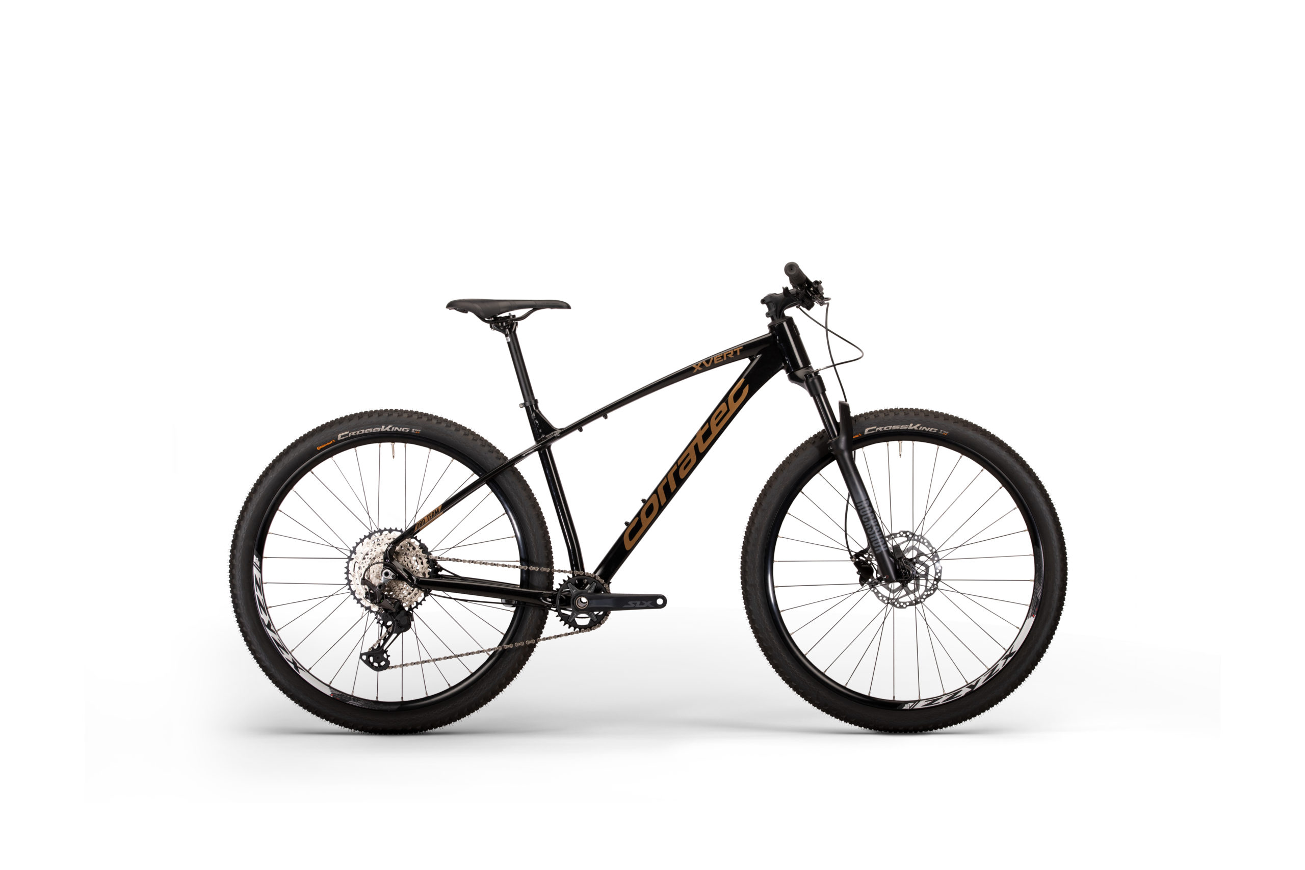 Corratec XVert Pro Team crno zlatni brdski bicikl opremljen kvalitetnim dijelovima!