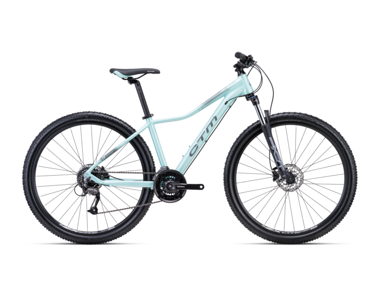 Brdski bicikl CTM Charisma 3.0 svijetlo plave boje namijenjen ženama za brdske vožnje