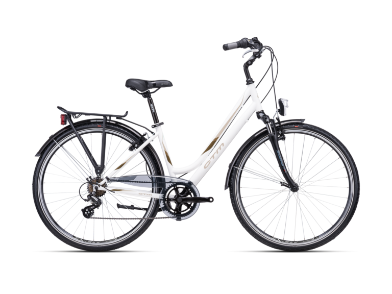 Gradski bicikl CTM 2023 bijele boje