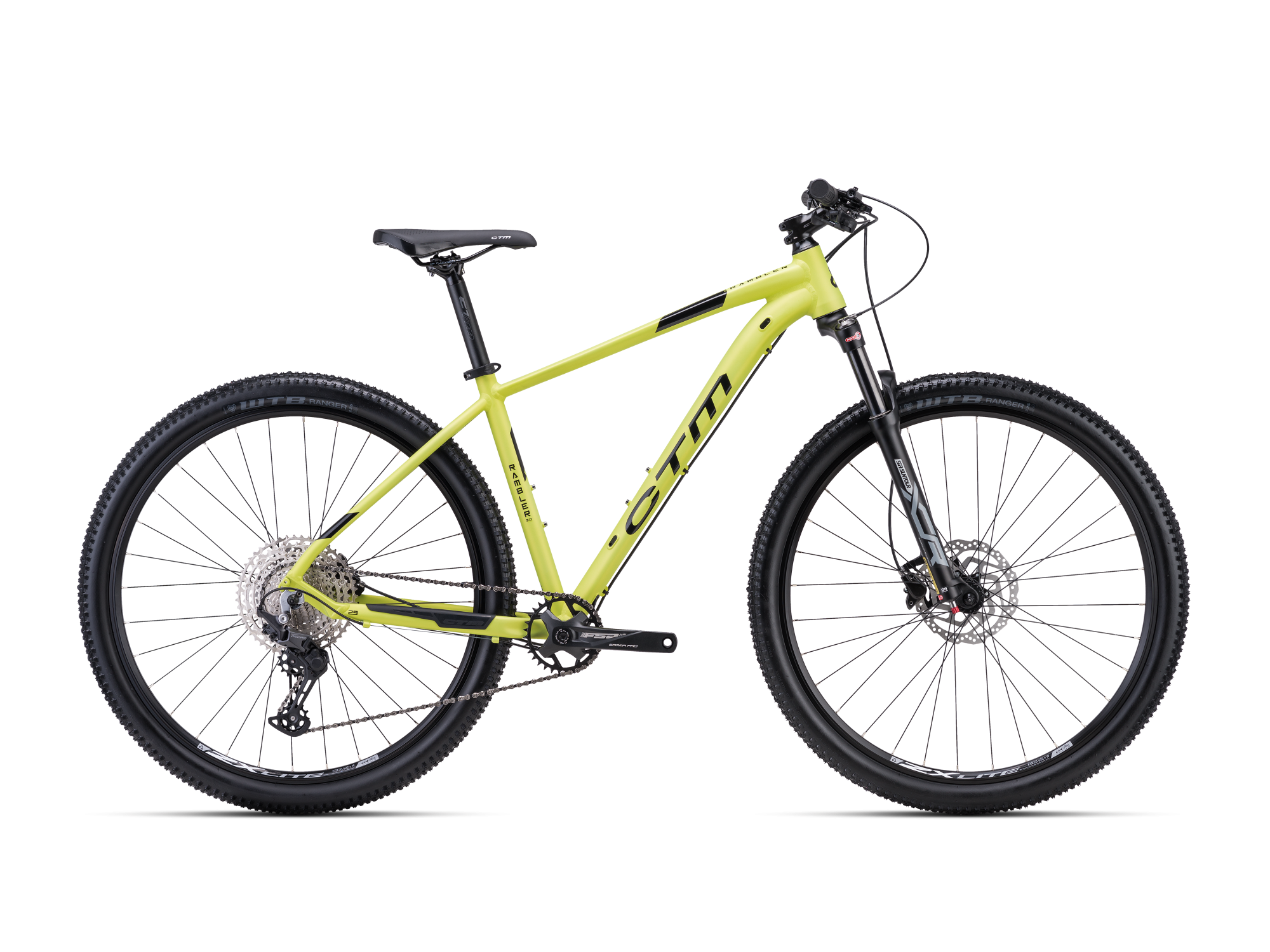 CTM Rambler 3.0 brdski bicikl žute boje sa Shimano Deore opremom