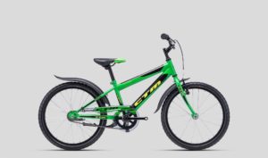Dječji bicikl CTM Scooby 1.0 zeleno crne boje sa 20'' kotačima