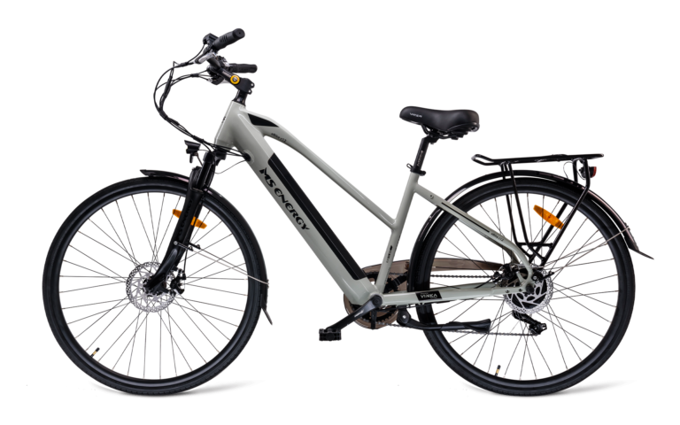 Električni bicikl ms energy c12 sive boje