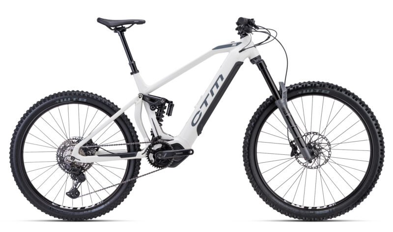 Električni bicikl CTM Switch Pro bijele boje