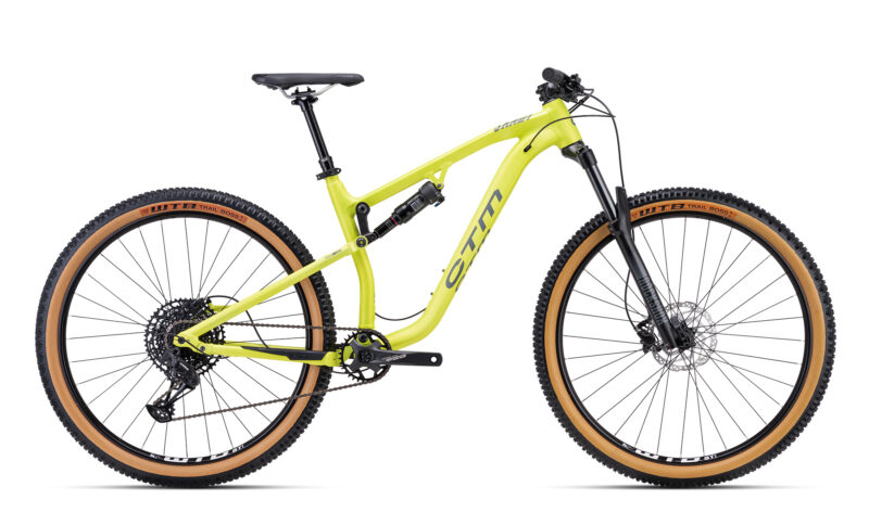 Brdski bicikl fully CTM Skaut 2.0 žute boje sa dvije suspenzije