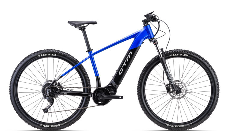 Električni bicikl CTM Pulze plave boje MTB