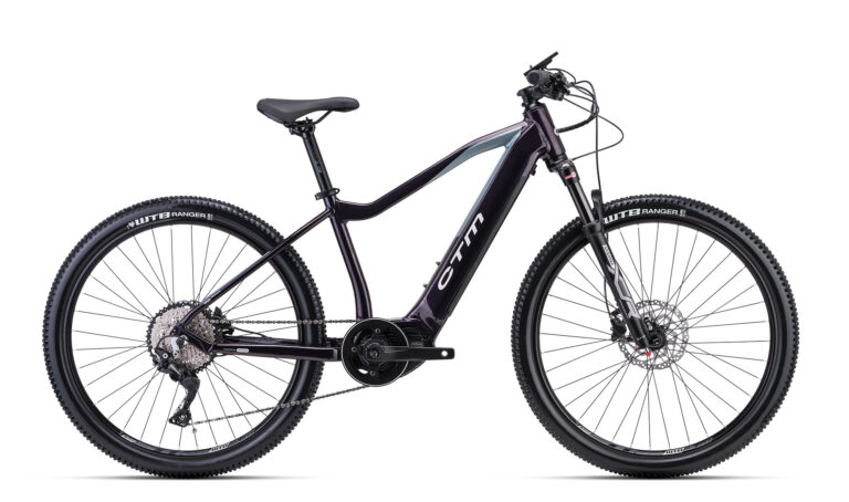 Električni bicikl CTM Ruby Pro crne boje