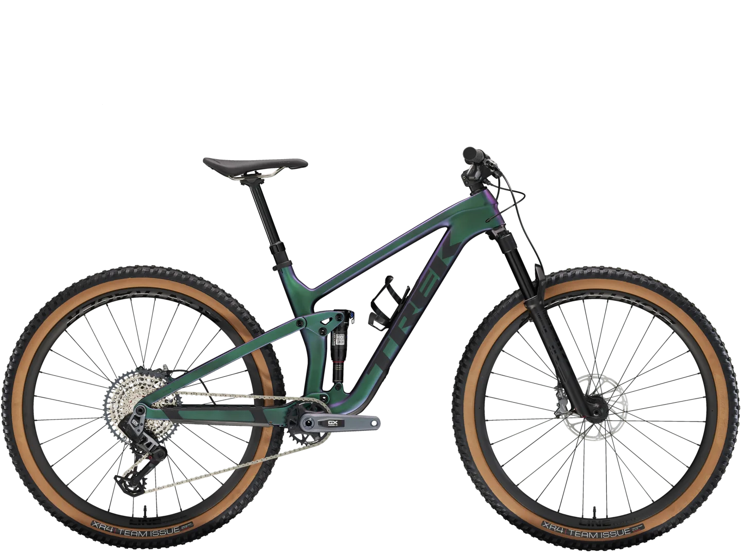 trek top fuel 9.8 gx axs t-type 2024 emerald mtb fully bicikl