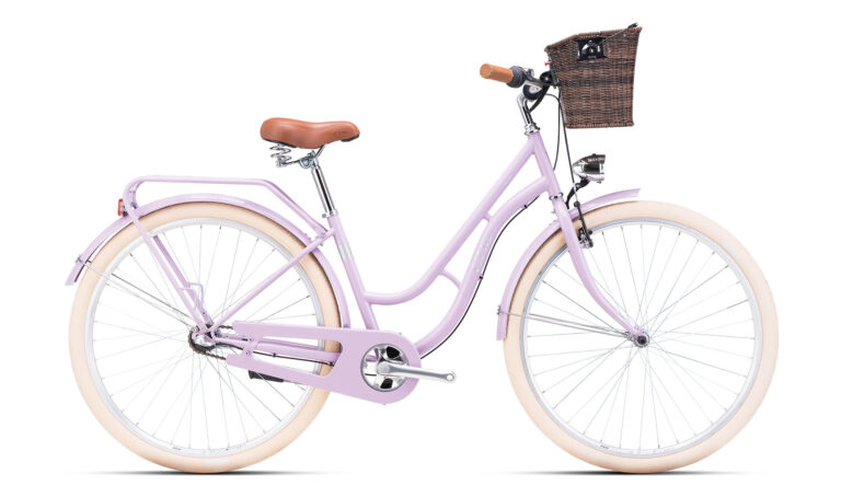 ctm Fiore purple gradski bicikl