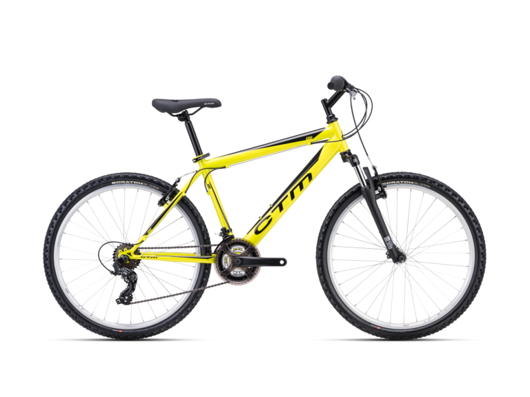 CTM Axon bicikl mtb žute boje