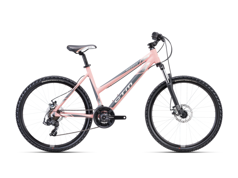 CTM Suzzy 2.0 cross bicikl matt light pink za žene