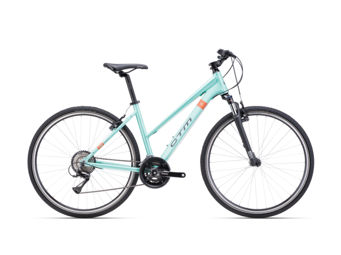 CTM Bora 1.0 cross bicikl zelene boje za žene