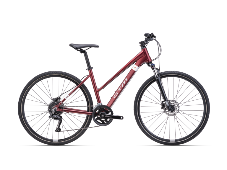 CTM Bora 2.0 cross bicikl crvene boje za žene