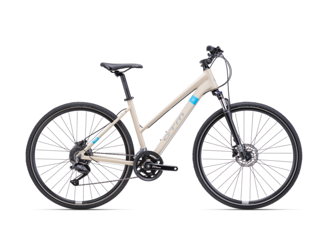 CTM Bora 2.0 cross bicikl za žene bež boje
