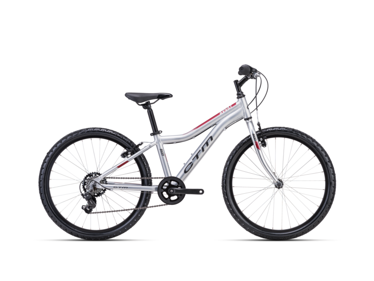 Dječji bicikl CTM Rocky 1.0 sive boje 24'' kotači