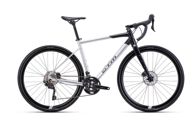 ctm koyuk 2.0 srebrna mat crna ciklokros bicikl