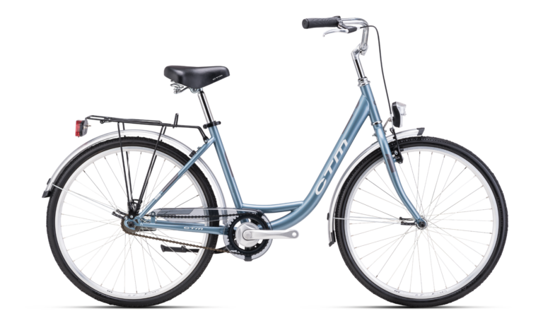ctm olivia 1.0 sivo plava gradski bicikl