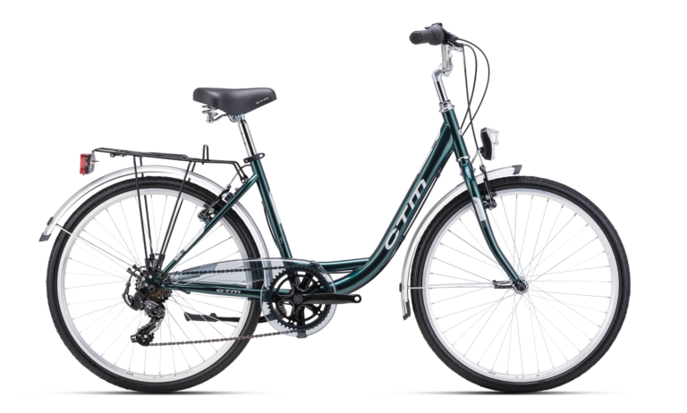 ctm olivia 2.0 tamno zelena gradski bicikl