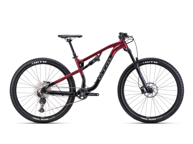 CTM Skaut 3 fully brdski bicikl crveno crne boje