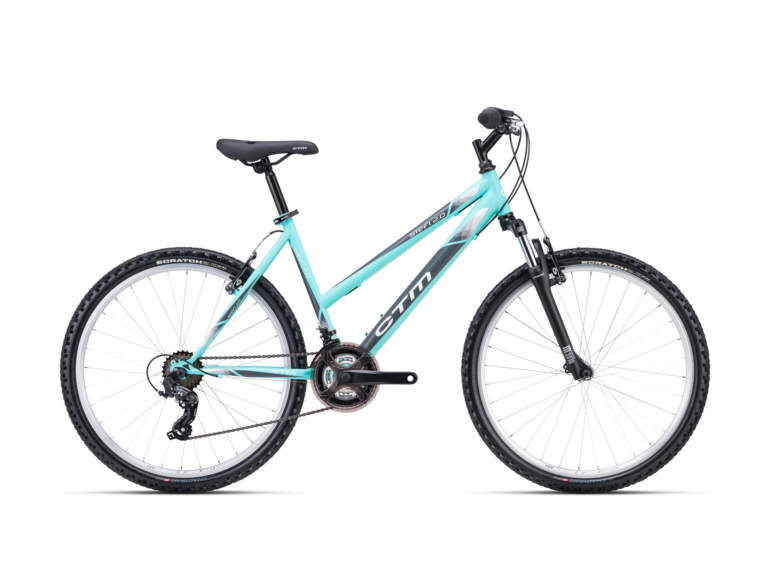 CTM Stefi 2.0 cross bicikl tirkizne boje za žene