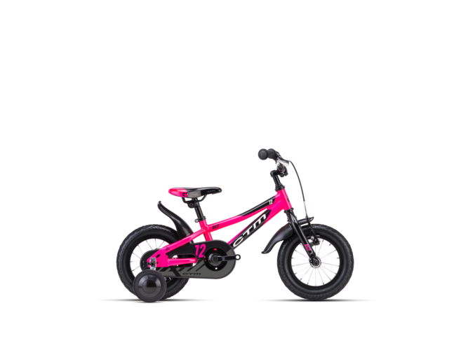Dječji bicikl sa pomoćnim kotačima CTM billy pink rozi