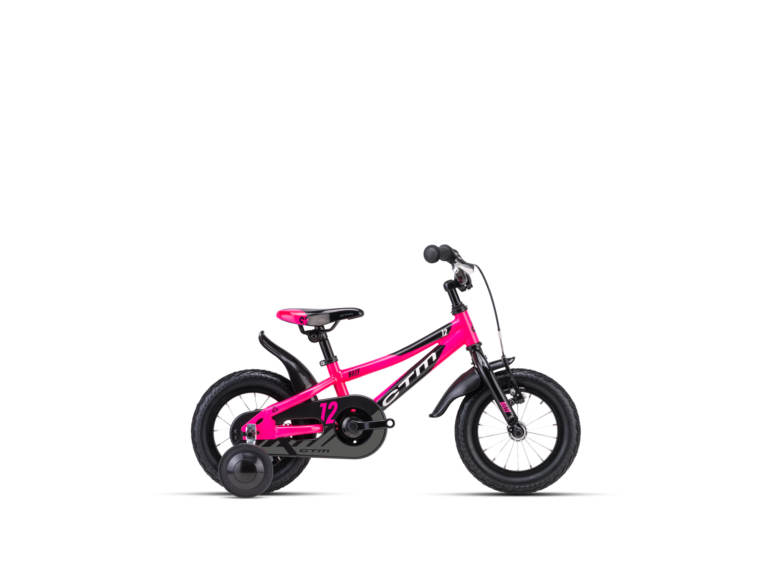 Dječji bicikl sa pomoćnim kotačima CTM billy pink rozi