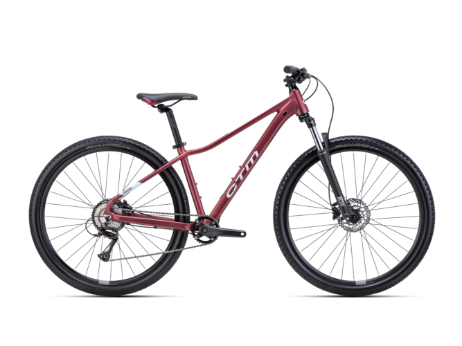 CTM Charisma 3.0 ženski MTB bicikl crvene boje