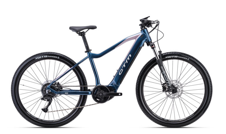 Električni bicikl CTM Ruby 27,5 plave boje