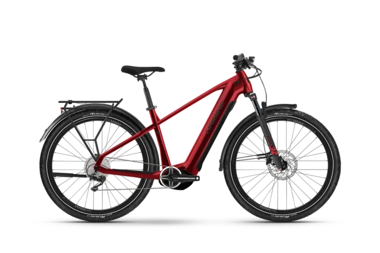 Haibike Trekking 5 - High High dynamite red/black - gloss 45 2023