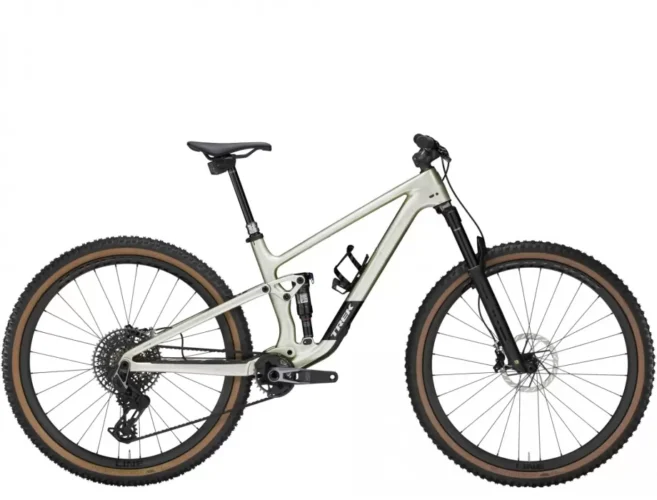 TREK Top Fuel 9.9 X0 AXS Gen 4 2025 Lunar Silver