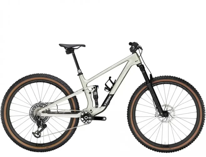 TREK Top Fuel 9.9 XX AXS Gen 4 2025 Lunar Silver