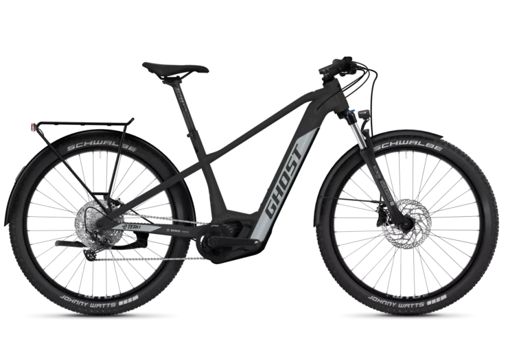 Električni bicikl Ghost e-teru b advanced grey sivi