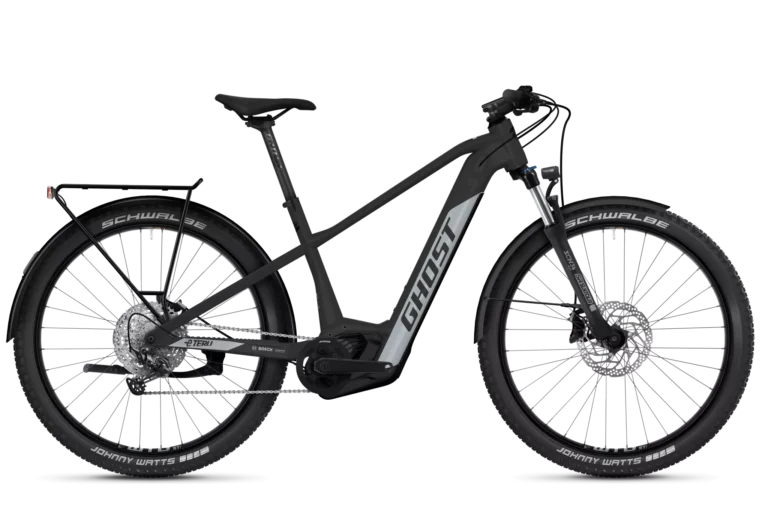 Električni bicikl Ghost e-teru b advanced grey sivi