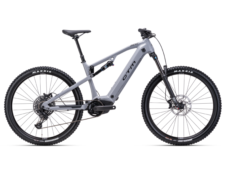 CTM Areon GX Comp grey - black 2025 električni mtb fully unisex bicikl