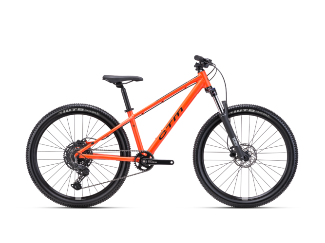 CTM Rocky Race matt orange - glossy black 2025 26 dječji bicikl