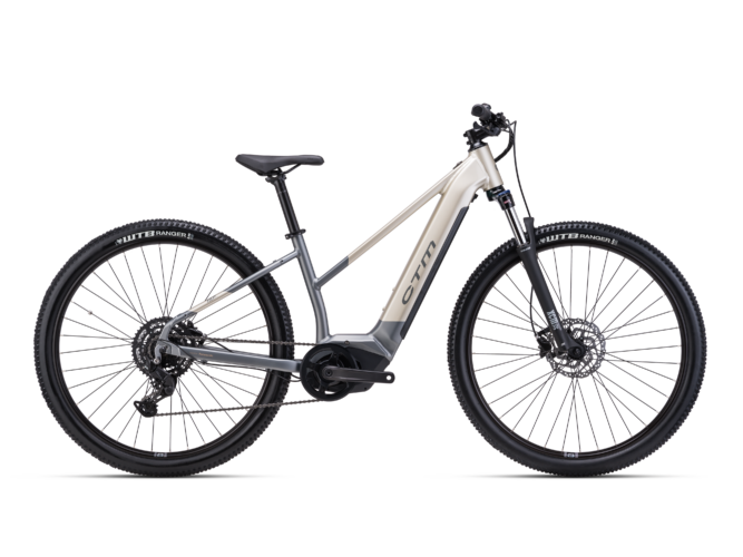 CTM Roxxy GX 29 glossy grey - matt gold grey 2025 električni mtb ženski bicikl