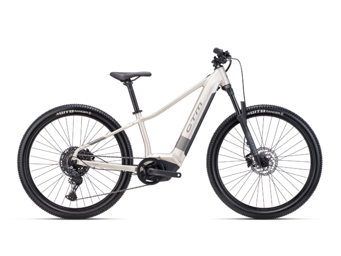 CTM Ruby GX Pro 275 matt gold grey - grey 2025 električni mtb ženski bicikl