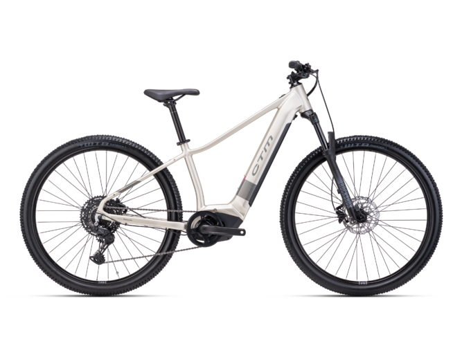 CTM Ruby GX Pro 29 matt gold grey - grey 2025 električni mtb ženski bicikl