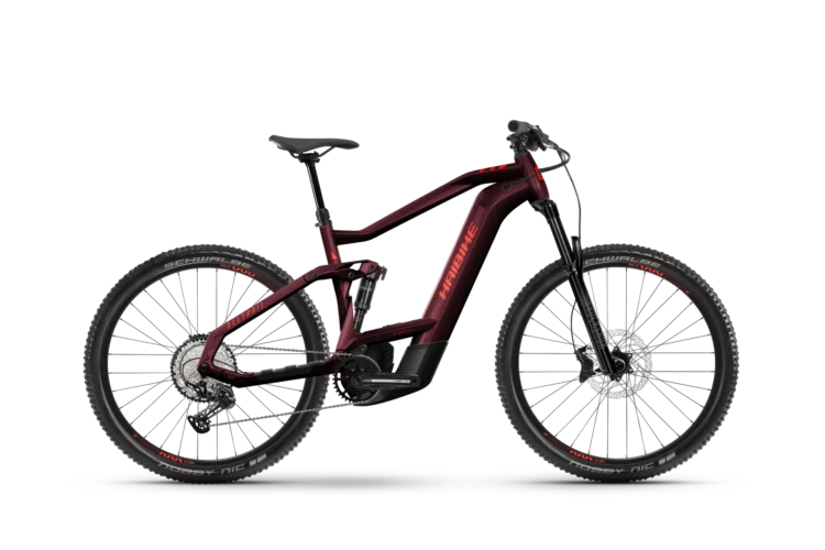 Haibike ALLTRAIL 8 27.5 MTB Fully tuscan neon red gloss glossy