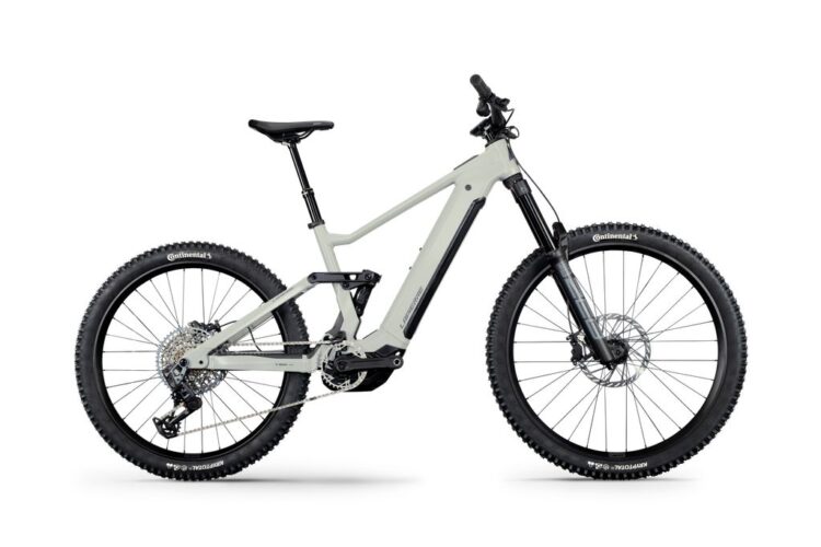 OVERVOLT AM 7.8 Gents circular grey - glossy 2025 lapierre mtb električni fully bicikl