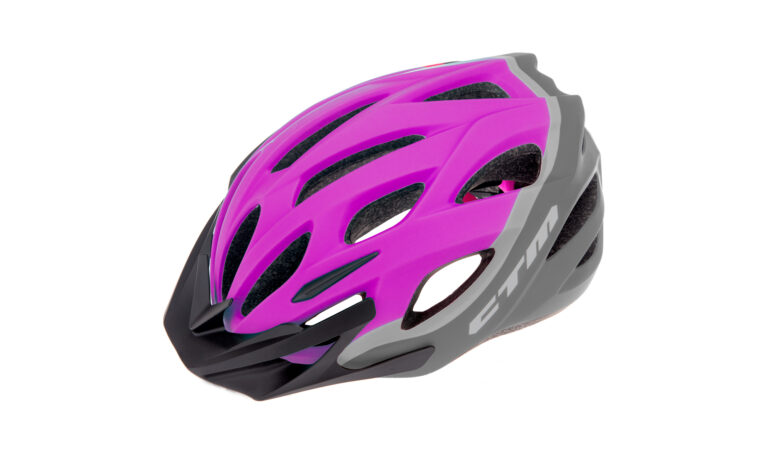 Helmet CTM LOOP, purple/gray, L/XL