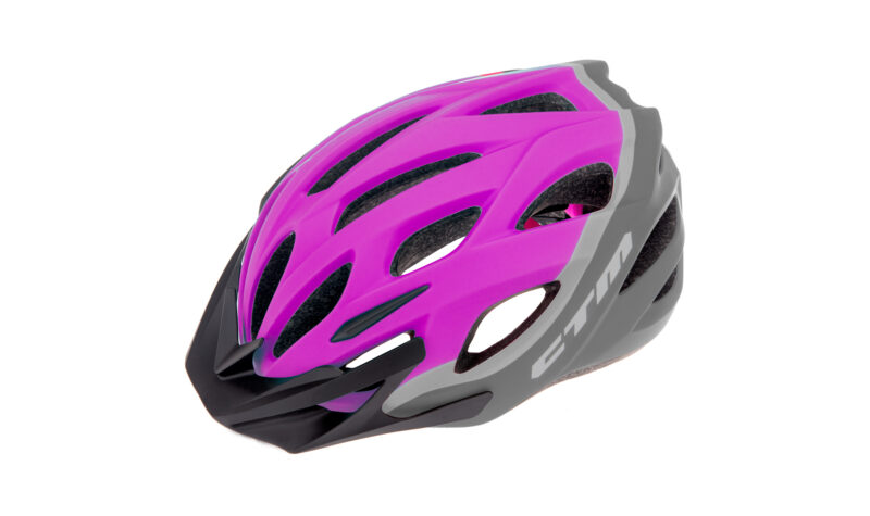 Helmet CTM LOOP, purple/gray, L/XL