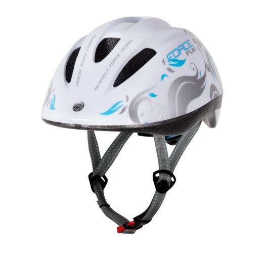 FORCE FUN FLOWERS child, white-grey-blue M
