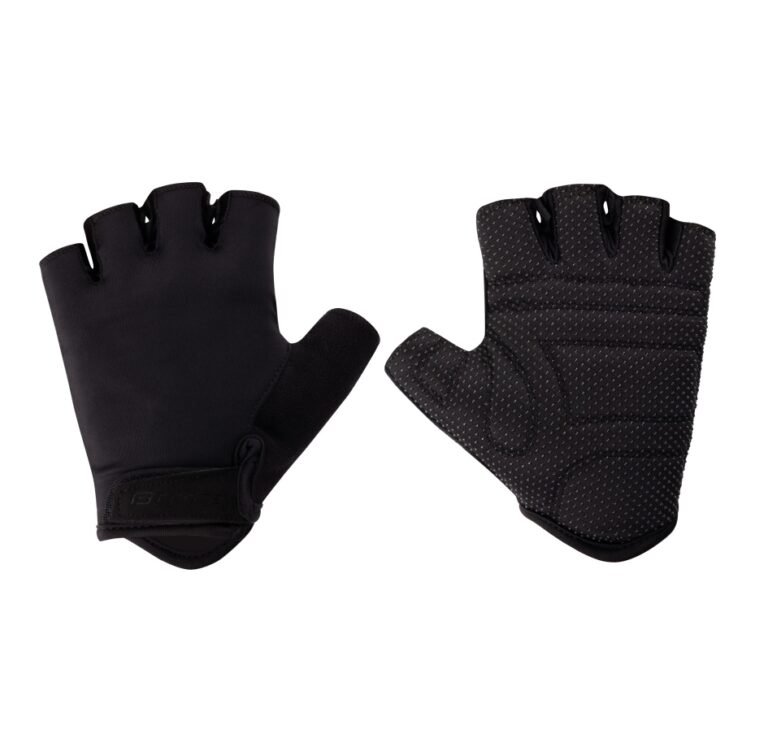 Rukavice biciklističke FORCE FUN, black L