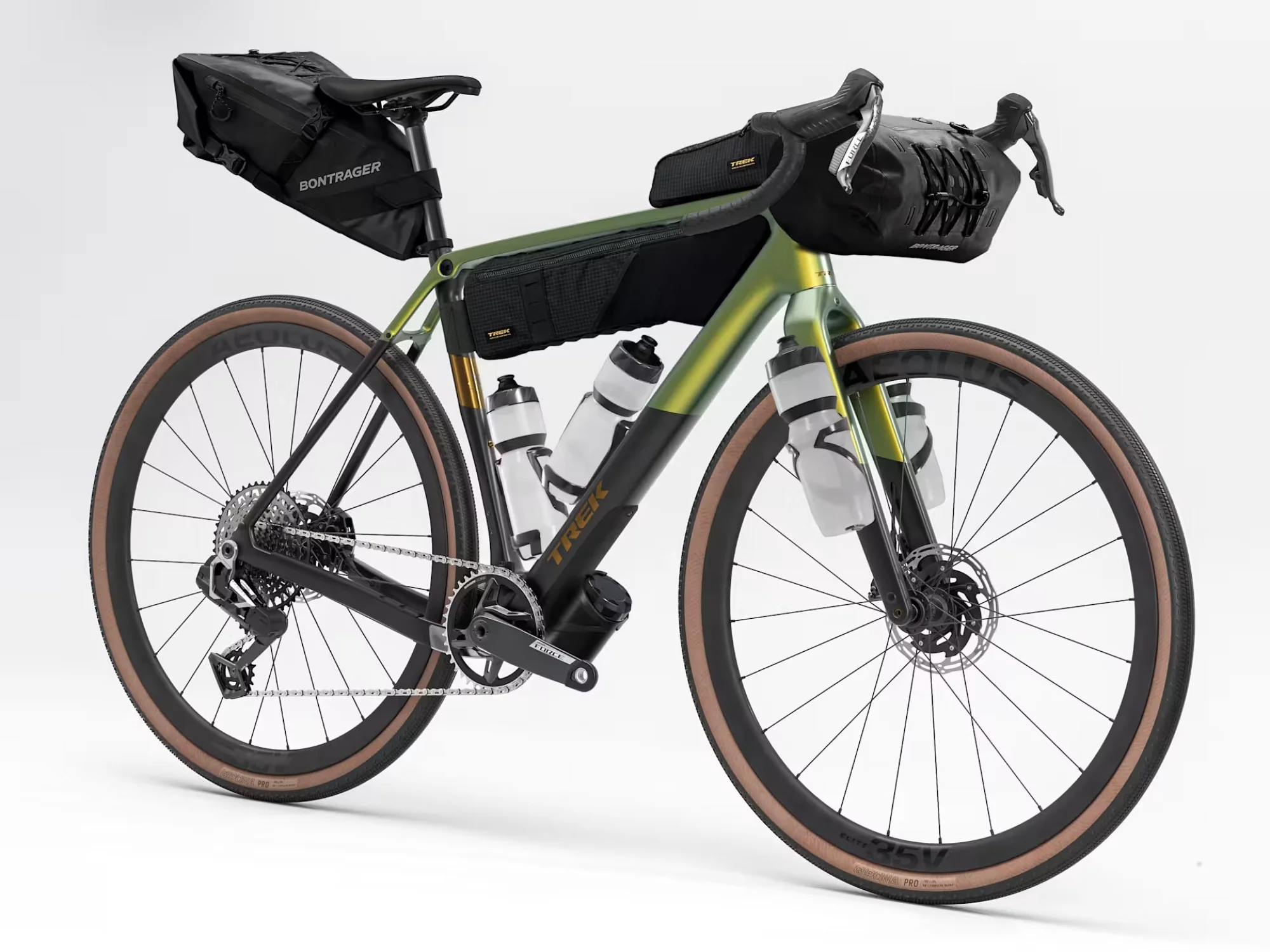 TREK Checkpoint SL 7 AXS Gen 3 2026 Satin Chameleon Green'Dark Web
