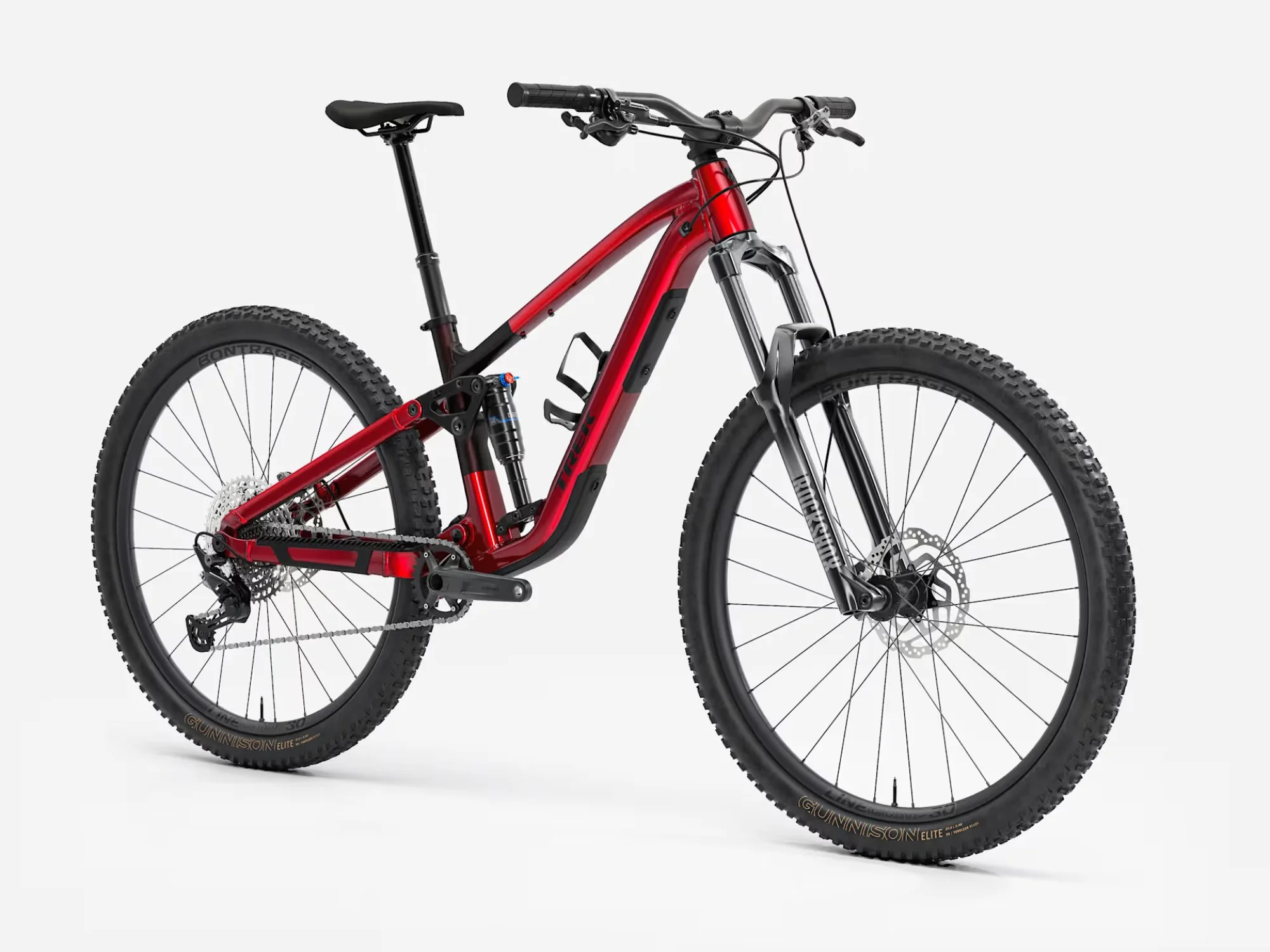 TREK Fuel EX 5 Gen 7 2026 Gloss Fury Red'Matte Dark Carmine MTB Bicikl sa full suspenzijom crvene boje