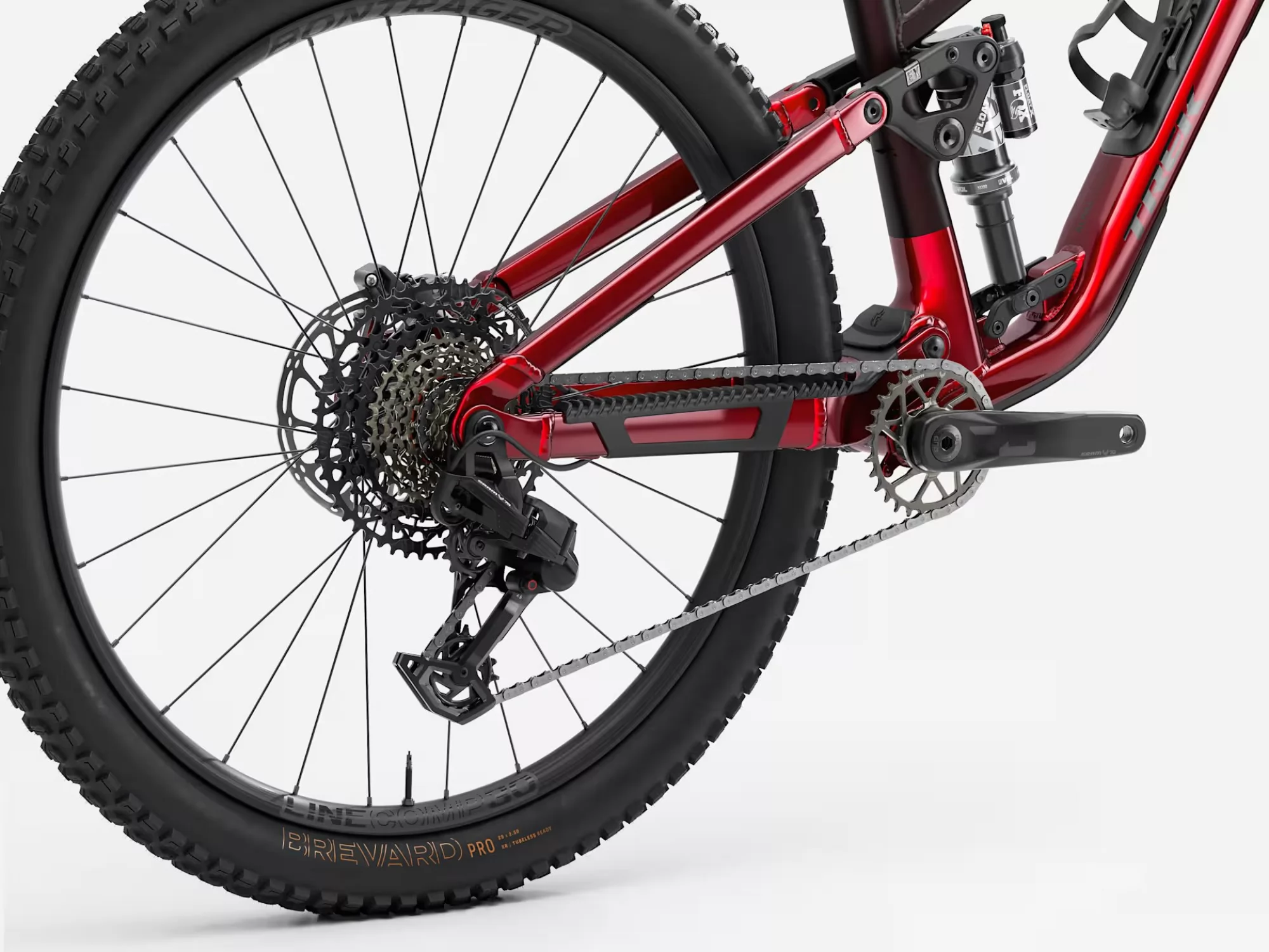 TREK Fuel EX 8 Gen 7 2026 Gloss Fury Red'Matte Dark Carmine