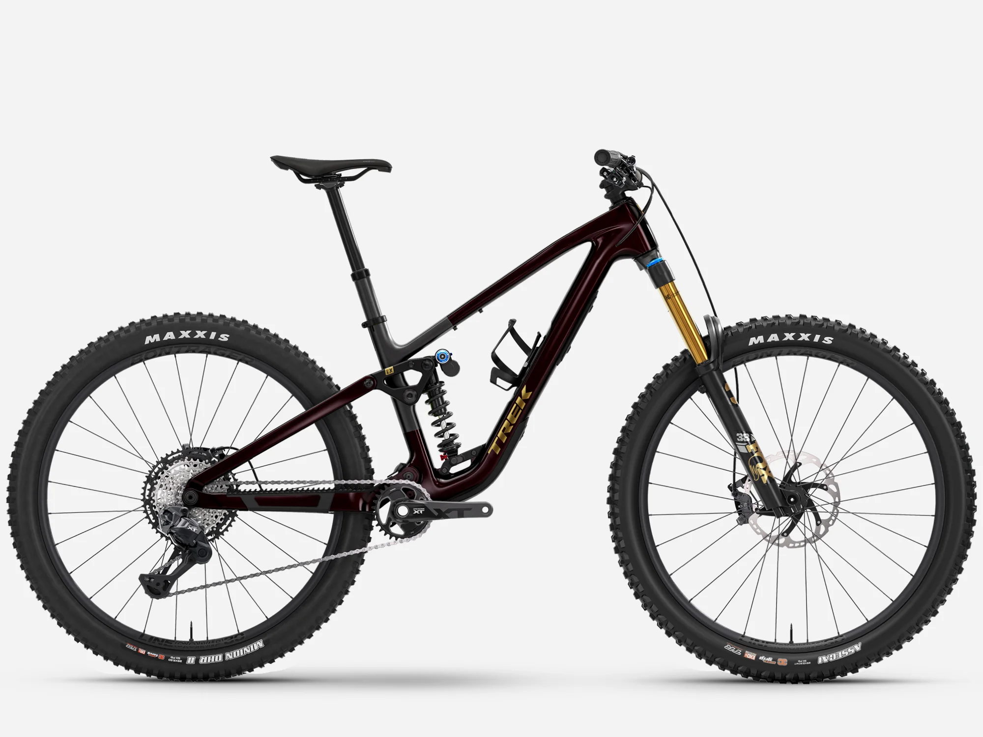 TREK Fuel LX 9.8 XT Di2 Gen 7 2026 Gloss Dark Carmine'Matte Black